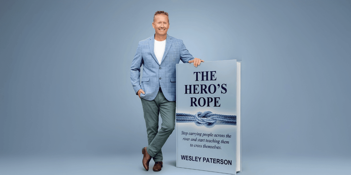 Award-winning consultant Wesley Paterson unveils The Hero's Rope, a bold framework for building resilient, self-reliant teams.